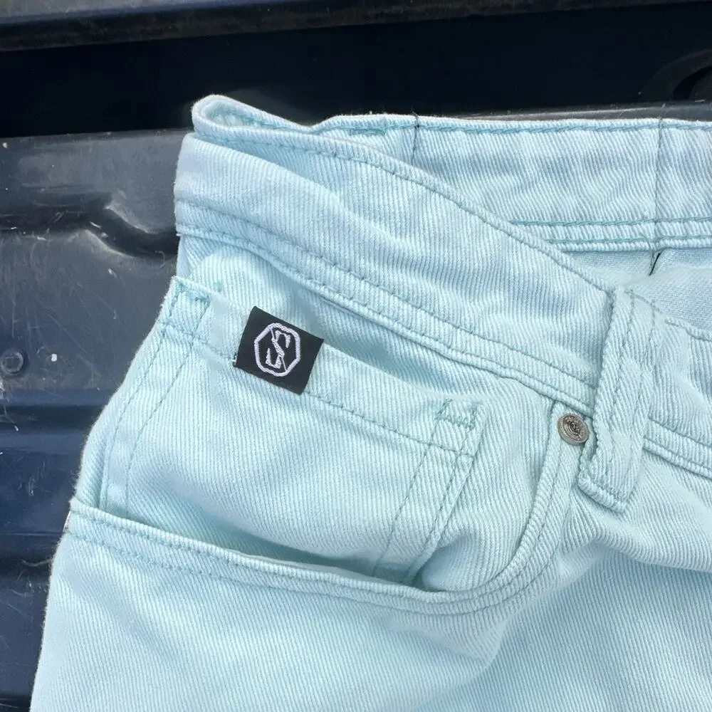 Switch RemarKable Men’s Denim Shorts Size 42 Light Blue Cotton Jean Shorts